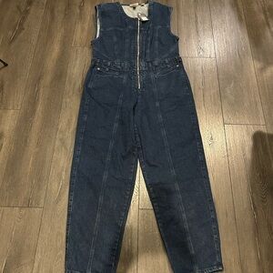 Blue Denim Jumpsuit